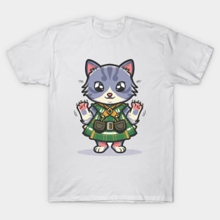 Kilted Kittens' Ceilidh Tea Party T-Shirt